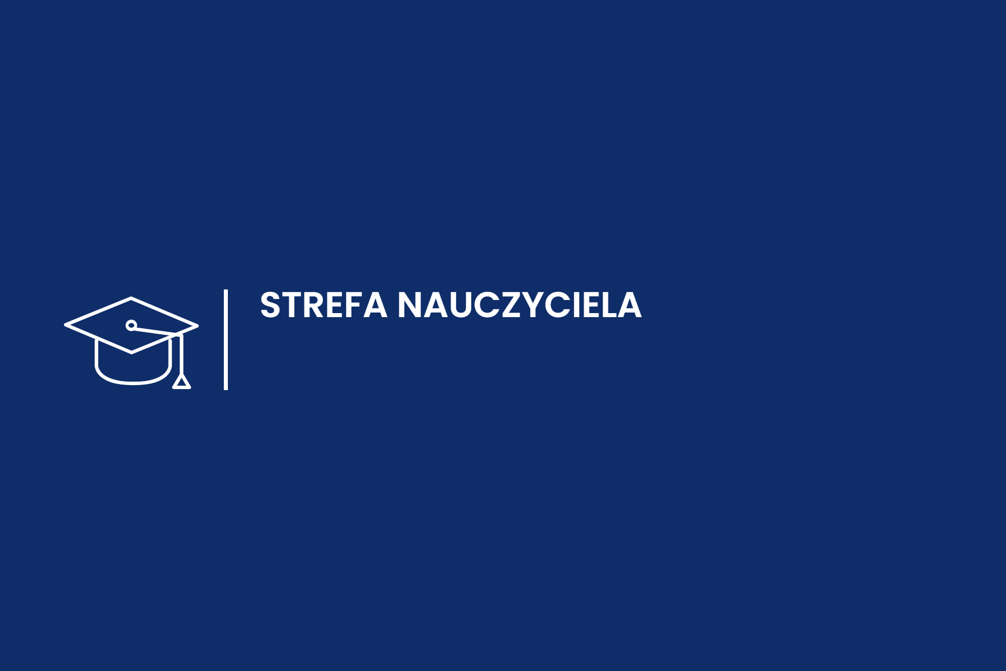 Course Image Strefa nauczyciela